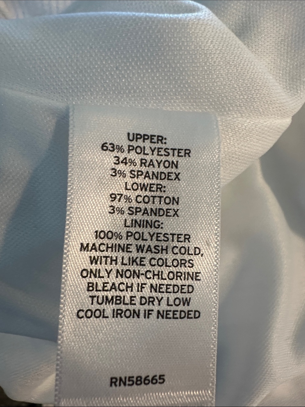 BP. Nordstrom Drop Waist White Bubble Dress - Picture 10 of 10